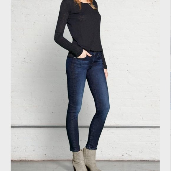 rag & bone Denim - Rag and Bone Zipper Capri Jeans